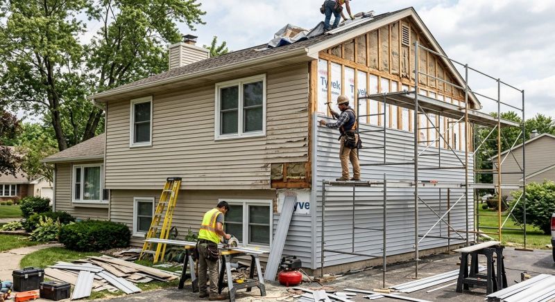 Building Siding Installation in West Hartford, CT