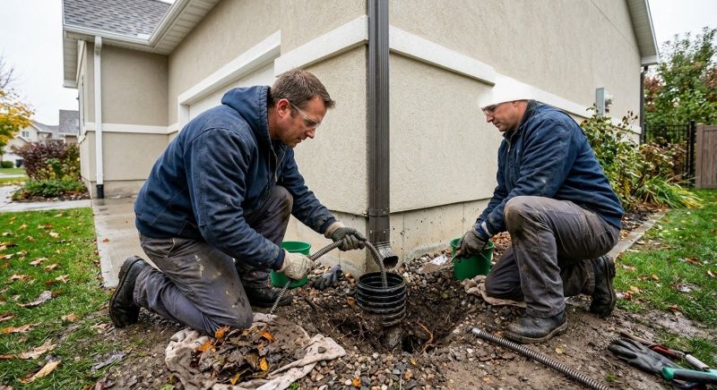 Church Downspout Repair in Roseville, CA