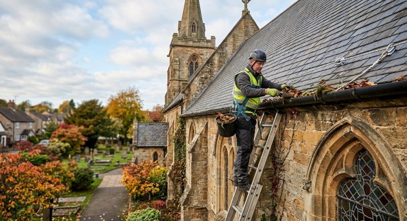 Church Gutter Repair in Sacramento, CA