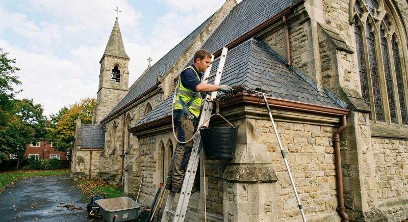 Church Gutter Repair in Mcdonough, GA