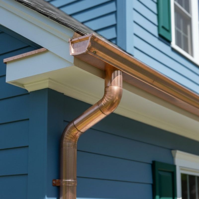 Copper Gutter Replacement in San Francisco, CA