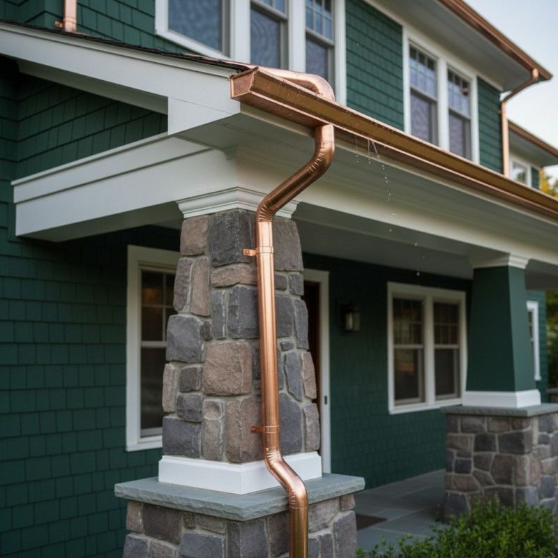 Copper Gutter Service in Mcdonough, GA
