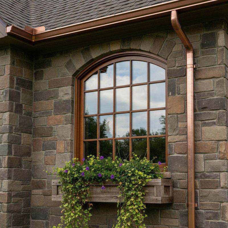 Copper Rain Gutter Service in San Francisco, CA