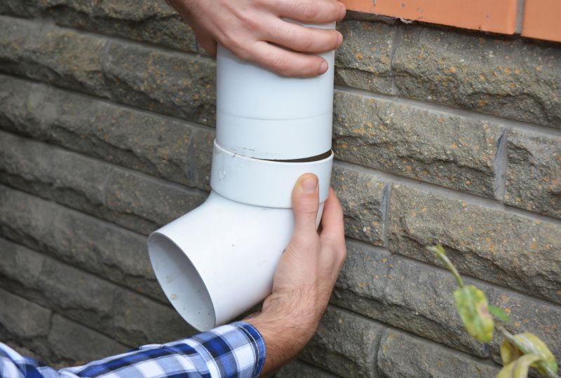 Downspout Relocation in Longmont, CO