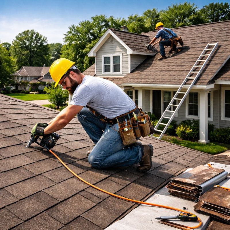 House Roof Installation in Manchester, NH