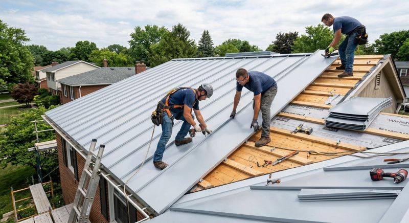 Metal Roof Installation in Fredericksburg, VA