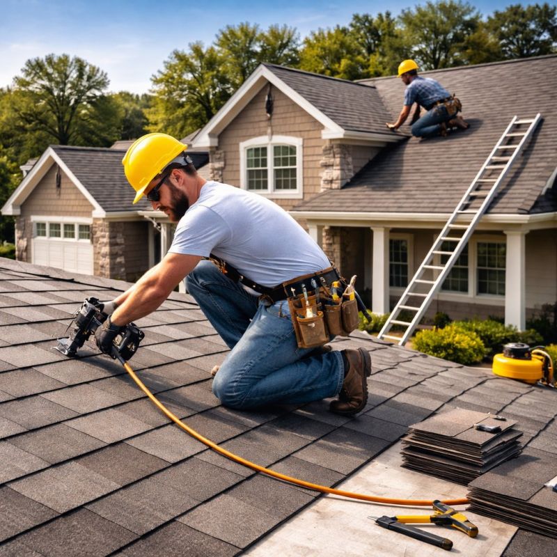 Porch Roofing Installation in Worcester, MA